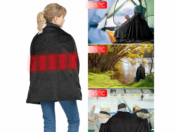 plaid chauffant connecté infrarouge