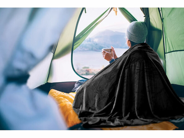 Couverture chauffante connectée infrarouge