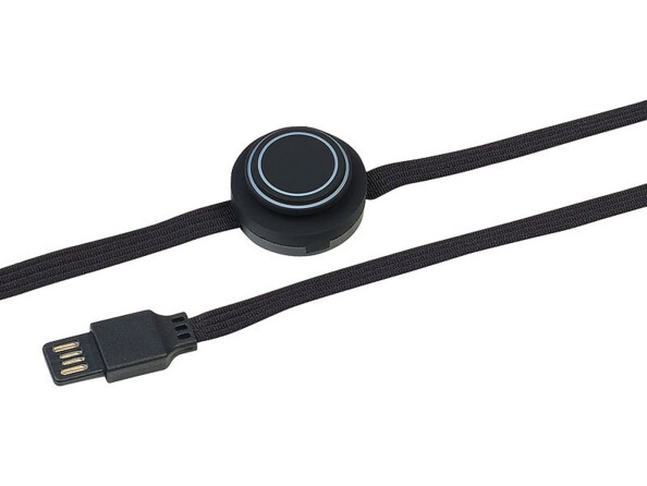 Câble d'alimentation et de chargement USB avec bouton de réglage de la température