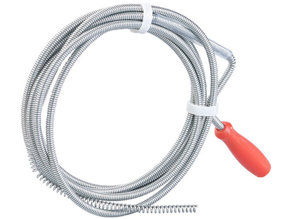 Furet de plomberie 3 m en acier galvanisé pour canalisations de la marque AGT