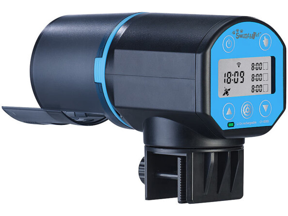 Distributeur de nourriture connecté pour poissons