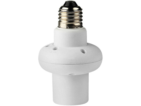 Douille E27 avec fonction radar pour éclairage automatique par détection de mouvement idéal pour tous les lieux de passage