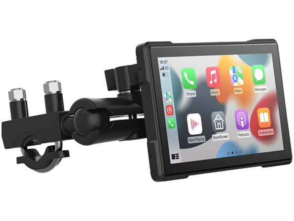 Écran pour moto compatible CarPlay & Android Auto