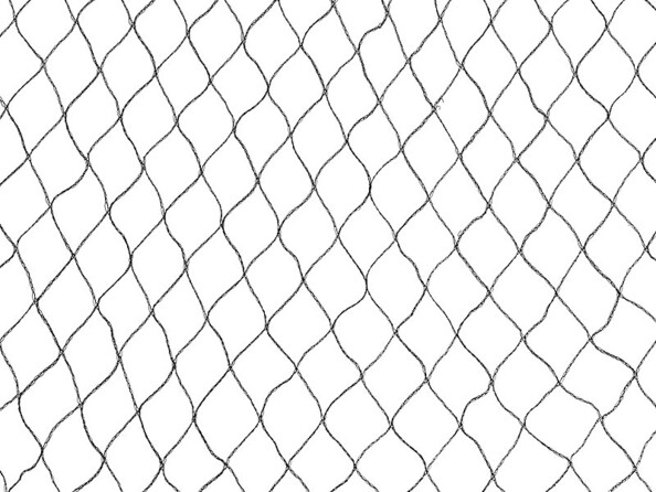 Filet de protection anti-oiseaux à mailles 28 x 28 mm