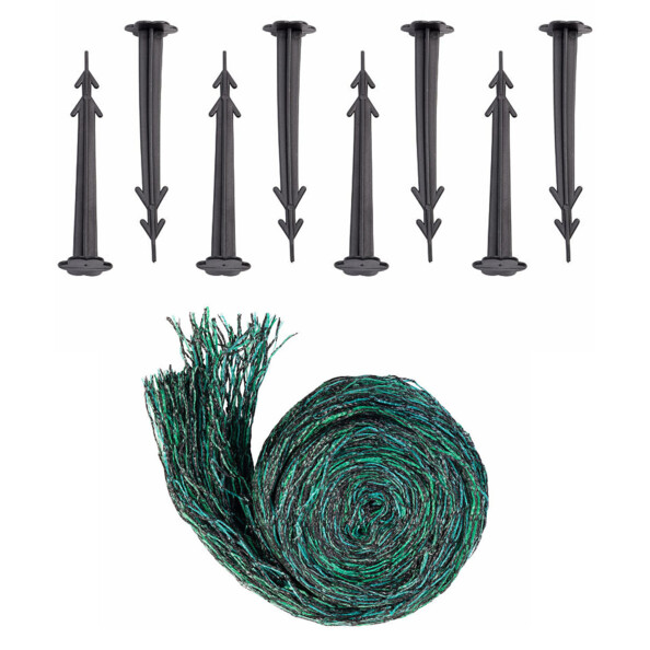 Filet de protection pour bassin à mailles fines - 3 x 4 m
