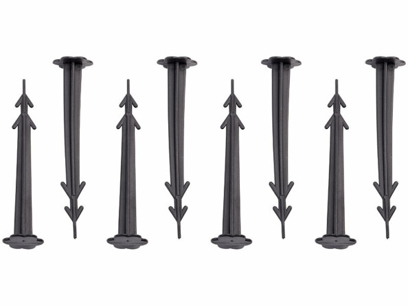 Filet de protection pour bassin à mailles fines - 3 x 4 m