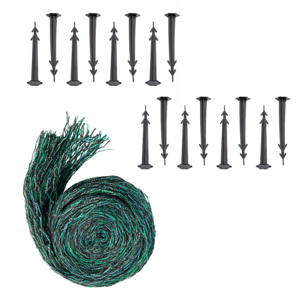 Filet de protection pour bassin à mailles fines - 4 x 8 m