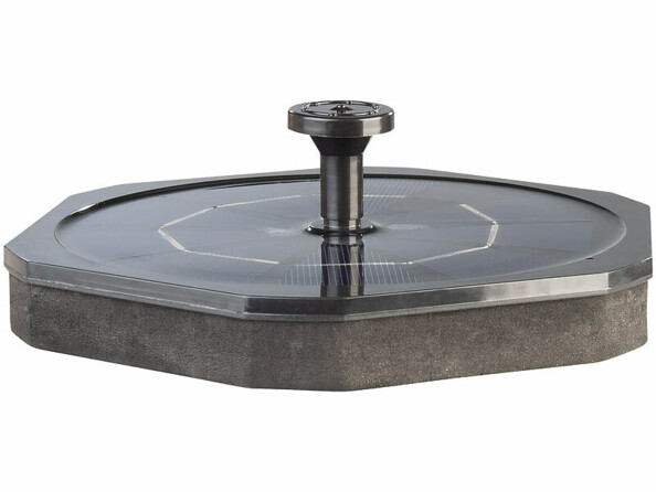 Fontaine solaire LED RVB