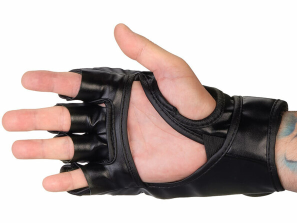 gants demi doigts sports de combat