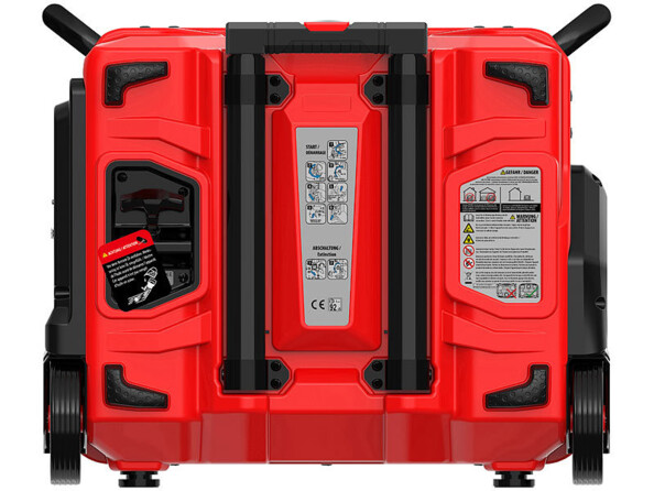 Groupe élèctrogène à essence connecté 3700 W / 230 V / 12 V BIG-270