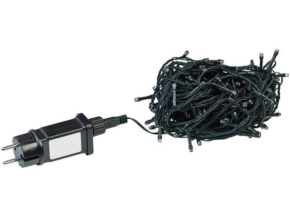 Guirlande lumineuse connectée 16 m avec 160 LED blanc chaud