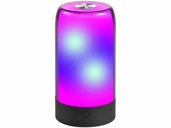 Lampe d’ambiance connectée avec LED IC RVB - coloris noir