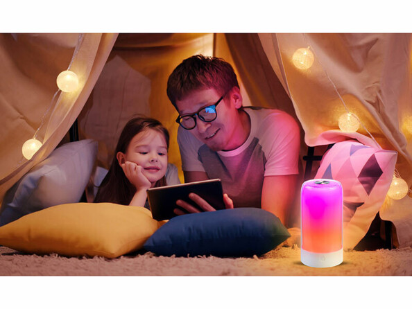 Lampe d’ambiance connectée avec LED IC RVB