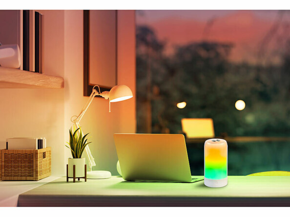 Lampe d’ambiance connectée avec LED IC RVB