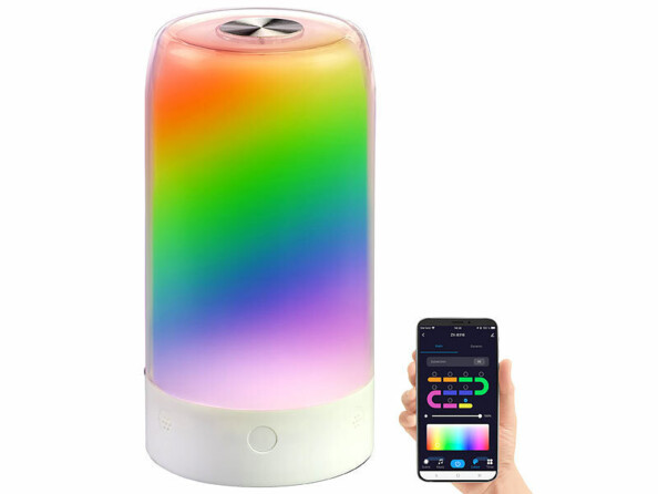 lampe d'ambiance connectée LED RVB IC