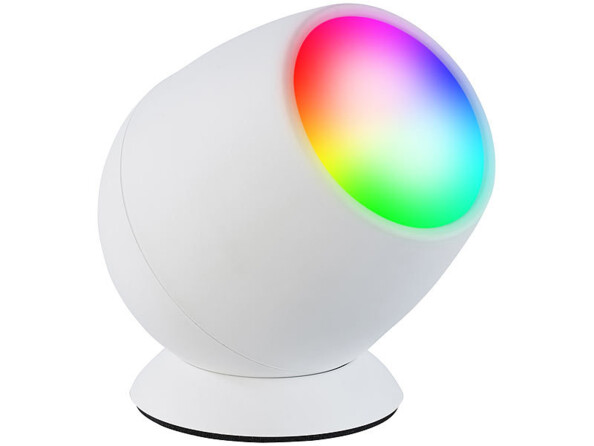 Lampe d'ambiance LED RVB CCT connectée