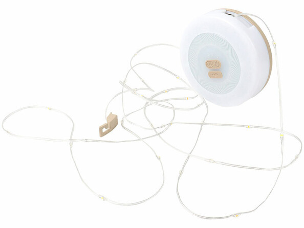 Lampe de camping rechargeable avec guirlande 10 m
