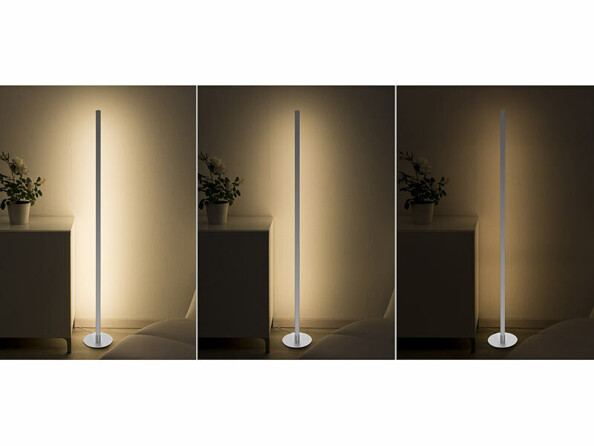 Lampe sur pied LED RVB IC connectée