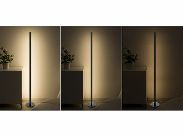 Lampe sur pied LED RVB IC connectée