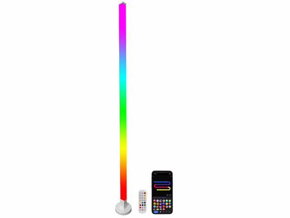 Lampe sur pied USB connectée avec LED RVBB IC