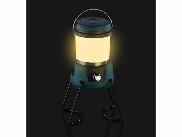 Lanterne de camping LED CCT avec fonction batterie d'appoint