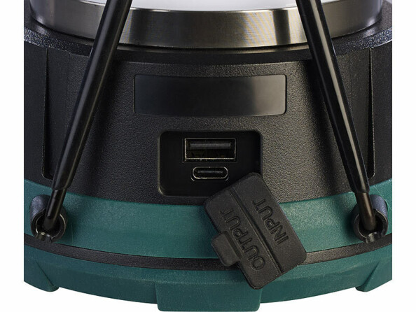 Lanterne de camping LED CCT avec fonction batterie d'appoint