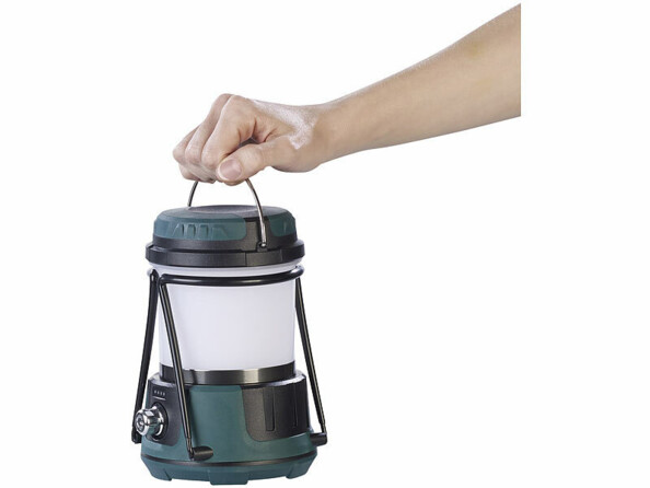 Lanterne de camping LED CCT avec fonction batterie d'appoint