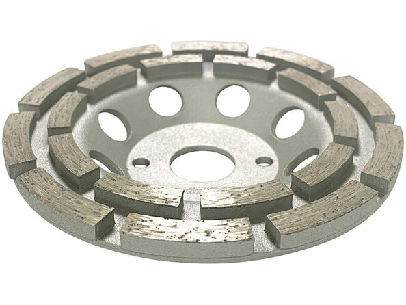 Meule diamant universelle 125 mm double rangée