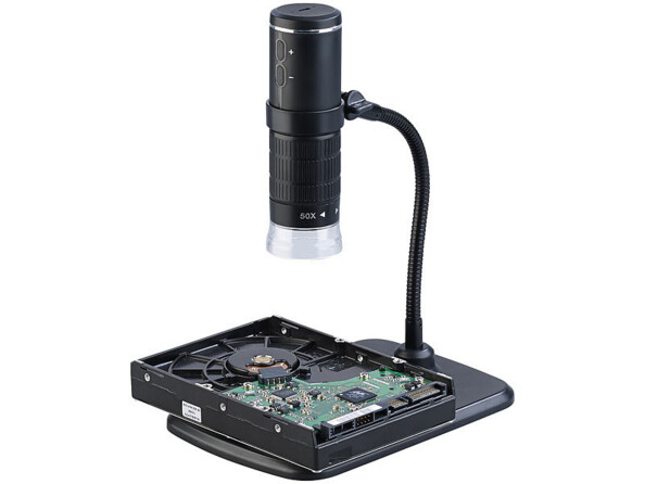 Microscope nomade Full HD connecté avec grossissement 1000x