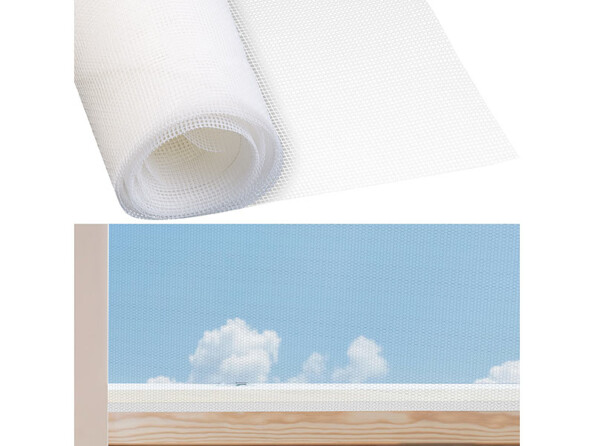Moustiquaire en fibre de verre - 100 x 250 cm - Blanc Infactory