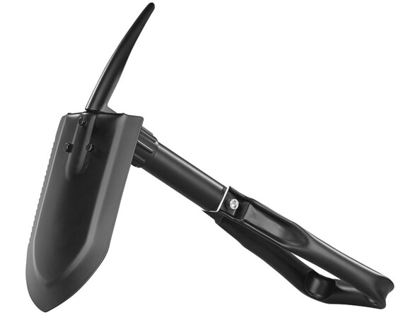 Pelle pliable 3 en 1 en acier carbone