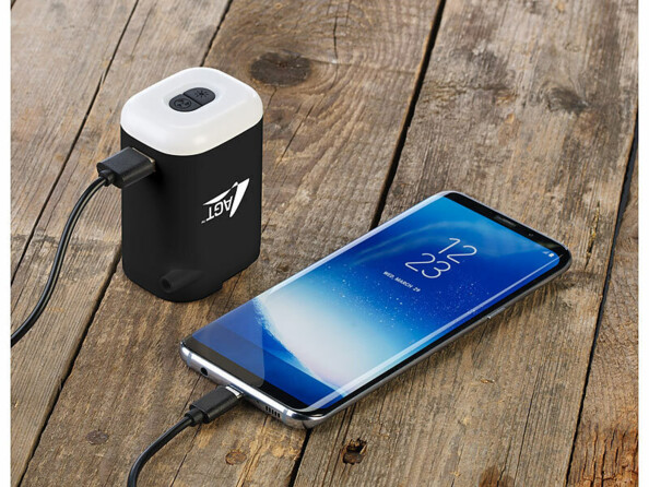 Pompe à air électrique gonfleur sans fil avec fonction batterie d'appoint