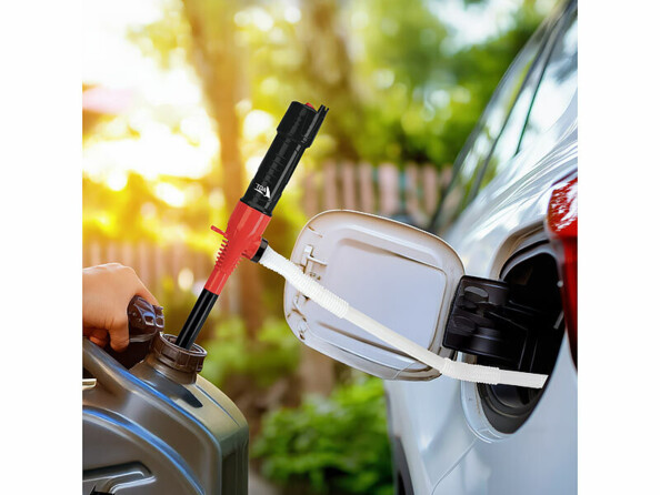 Pompe à piles 8 L/min pour transvaser du carburant