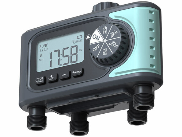 Programmateur d'arrosage numérique avec écran LCD