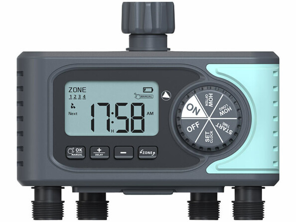 Programmateur d'arrosage numérique avec écran LCD