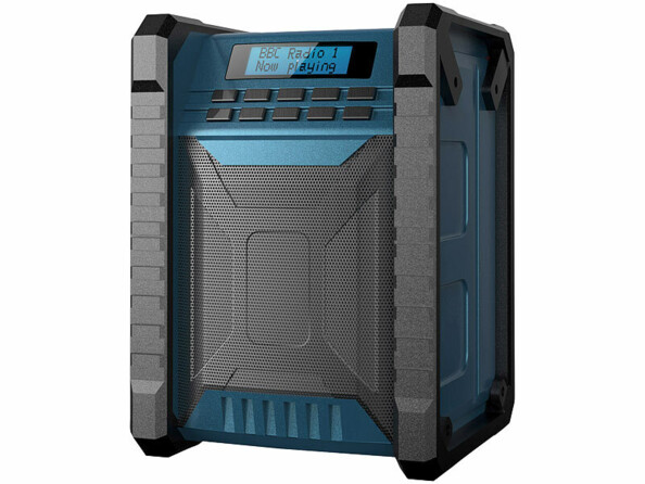 Radio rechargeable 80 W conçue pour les environnements difficiles.