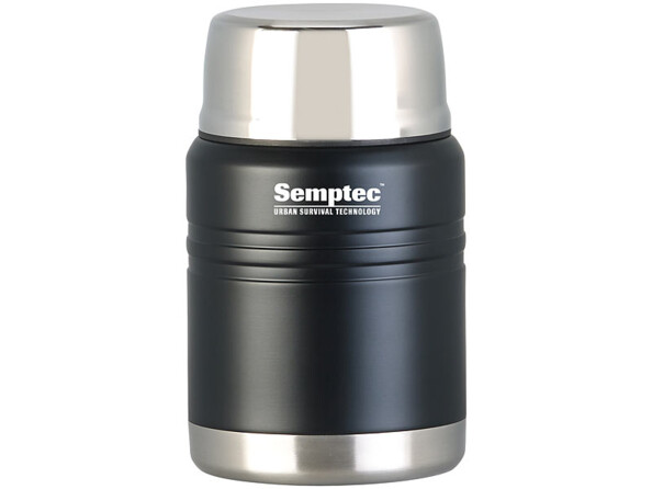 Récipient isotherme à double paroi 500 ml avec cuillère