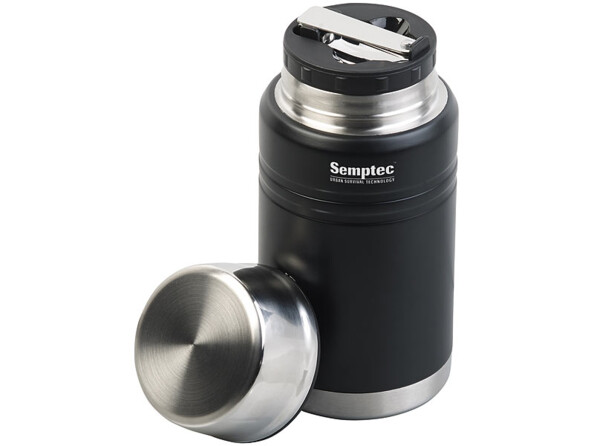 Récipient isotherme à double paroi 500 ml avec cuillère sans couvercle