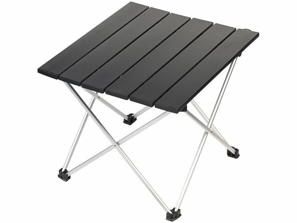 Table de camping pliable en aluminium léger