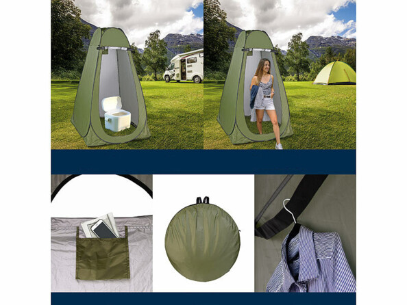 tente de camping vestiaire