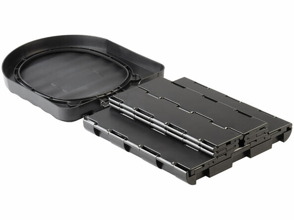 Toilettes de camping pliables avec abattant