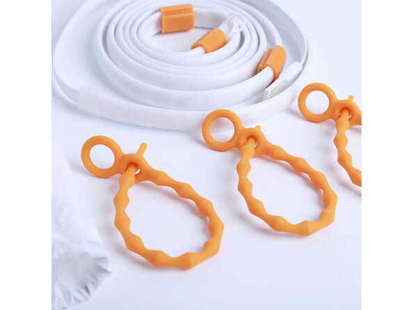 2 tubes lumineux d'extérieur USB avec 45 LED - 1,5 m - Blanc lumière du jour