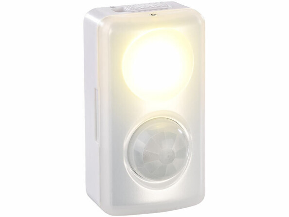 Veilleuse LED 50 lm à piles avec capteur de mouvement