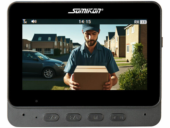 Visiophone sans fil avec écran IPS de qualité