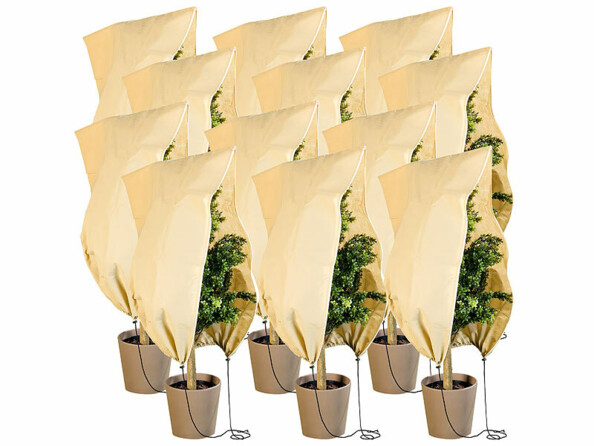 Pack de 12 housses d'hivernage taille L de la marque Royal Gardineer