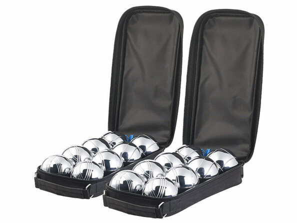 Pack de 16 boules de pétanque en métal de la marque Pearl