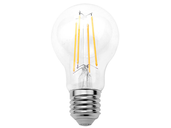 2 ampoules E27 filament LED 806 lm avec détecteur de luminosité