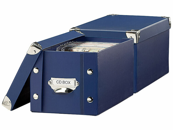 Pack de 2 boîtes d'archivage pour CD/DVD/Blu-Ray de la marque Pearl
