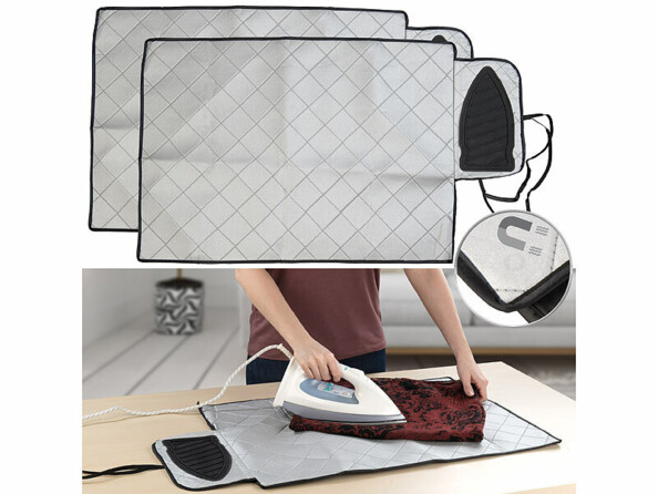 Pack de 2 nappes de repassage magnétiques de la marque infactory