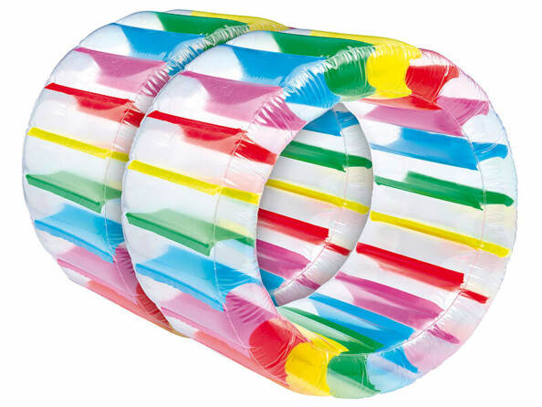 Pack de 2 roues de zorbing gonflables pour enfants de la marque Infactory